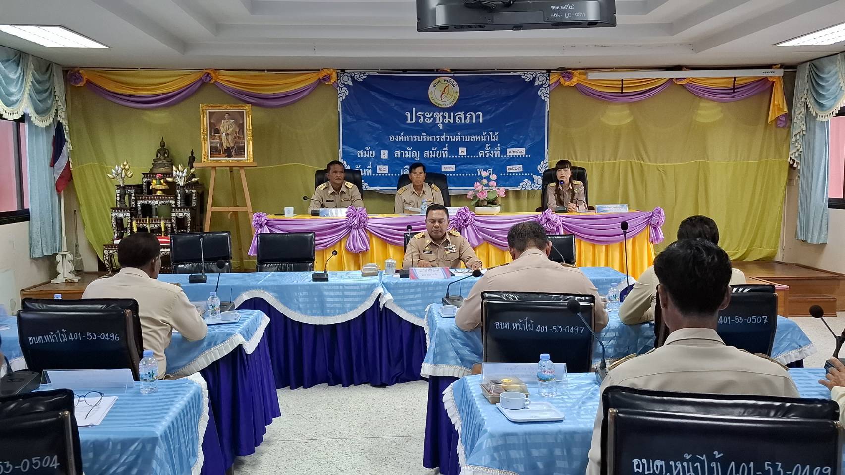 ปทุมธานี นายก อบต.หน้าไม้ แถลงนโยบาย 5 ด้าน พัฒนาคุณภาพชีวิตประชาชน นายก อบจ.นายกเล็กท้่วปทุมร่วมแสดงความยินดี