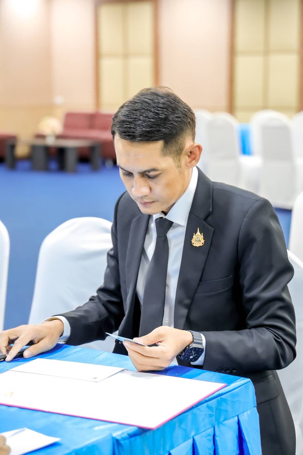 ปทุมธานี พิษณุ พลธี สส.พรรคภูมิใจไทย เขต 7 รับหนังสือ กกต.ลั่นพร้อมทำงานเต็มที่