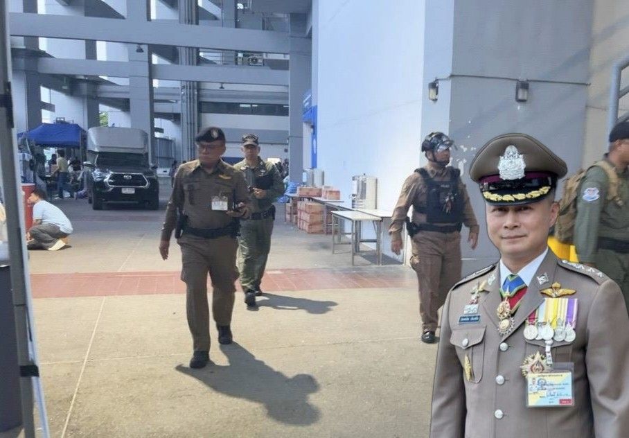 ด่วน พ.ต.อ.ประสพโชค เอี่ยมพินิจ ผกก.หัวหมาก สั่งระดมเจ้าหน้าที่ฝ่าย ป. ร่วม EOD ตรวจสอบวัตถุระเบิดในสนามกีฬาราชมังคลาฯ เตรียมความพร้อมกีฬาประเพณีพระเกี้ยวน้อมเกล้า