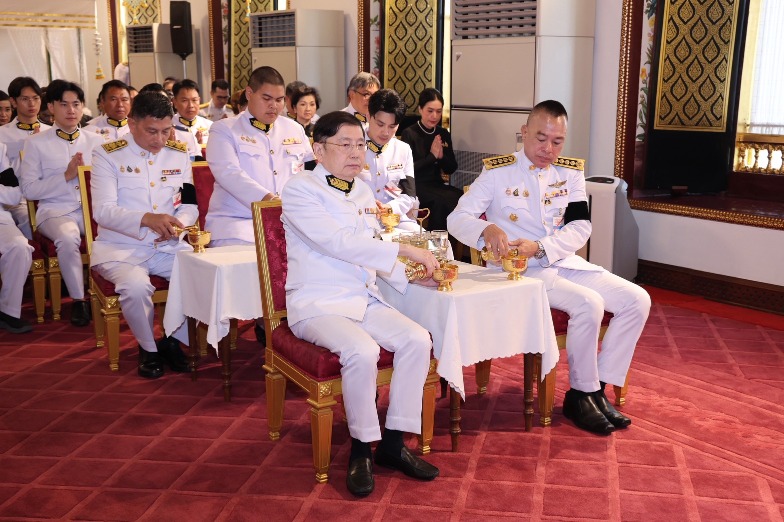ดร.ฐิติ ชัยนาม ประธานโครงการสี่เสาหลัก พร้อมด้วยคณะ ได้รับพระบรมราชานุญาตให้เป็นเจ้าภาพบำเพ็ญกุศลถวายพระศพ สมเด็จพระเจ้าลูกเธอ เจ้าฟ้าพัชรกิติยาภา