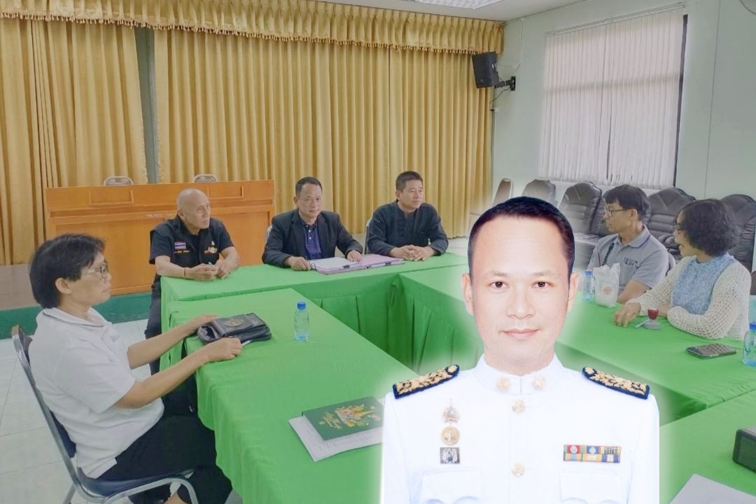 ว่าที่ พ.ต.ต.วรเมธ ธรรมจันตา นายกเทศมนตรีตำบลหงาว ประชุมข้อตกลงคุณธรรม เตรียมปรับปรุงถนนคอนกรีตชุมชน เพื่อชาวบ้านได้ใช้การคมนาคมที่ดีขึ้น