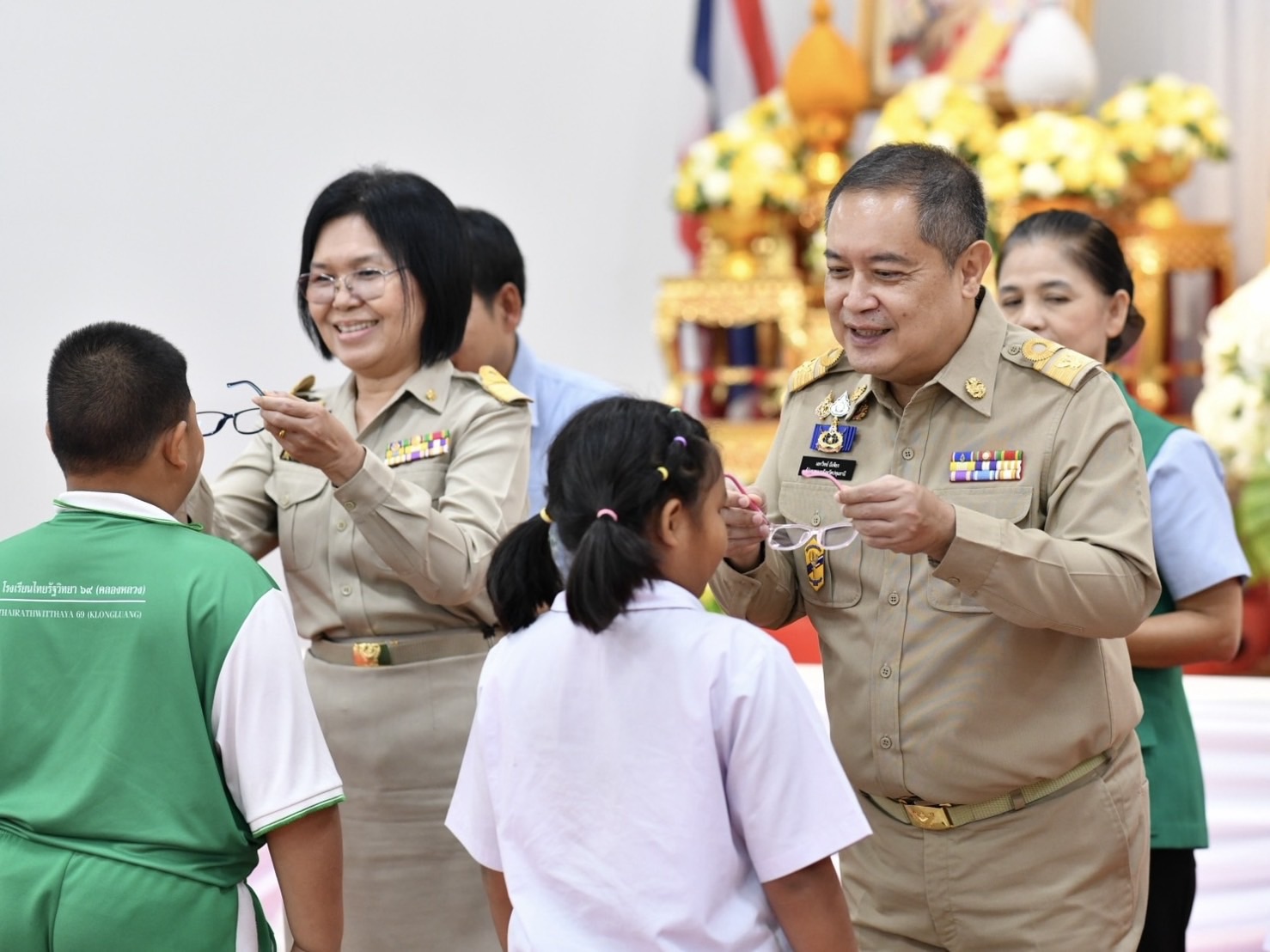 ปทุมธานี เดินหน้าดูแลสุขภาพสายตาเด็ก จัดโครงการ “เด็กไทยสายตาดี” เฉลิมพระเกียรติฯ