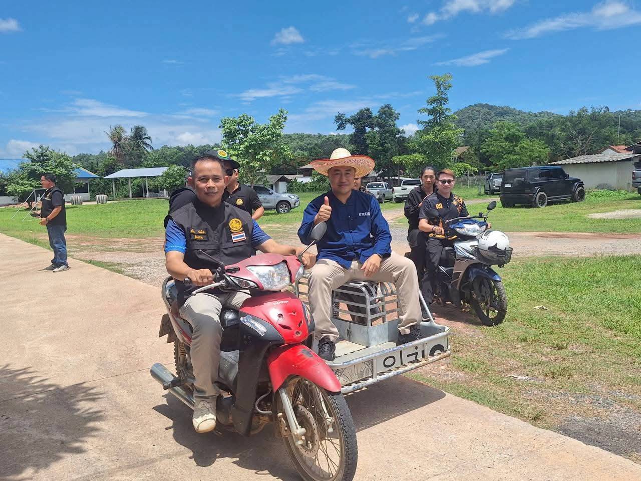 ทต.หงาว ร่วมลดโลกร้อน นำนายอำเภอเทิง พร้อมคณะตรวจ โครงการถังขยะเปียกลดโลกร้อน การบริหารจัดการขยะมูลฝอยลดปัญหาปล่อยก๊าซเรือนกระจก